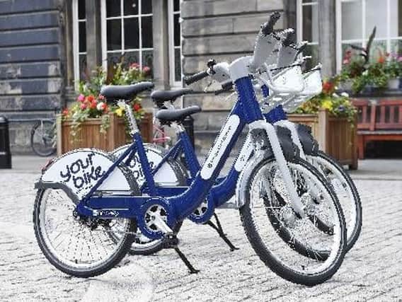 The 'Your Bikes' are to be rebranded as Just Eat Cycles under the new scheme. Picture: Greg Macvean Photography.