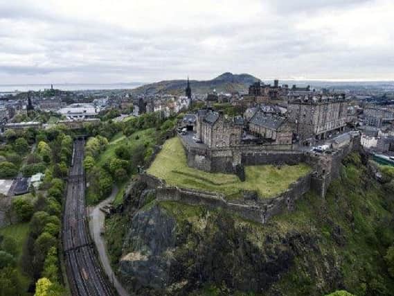 The weather in Edinburgh will be mainly dry but overcast for the next few days. Picture: Shutterstock