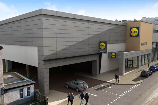 The new Lidl supermarket that has opened on Easter Road