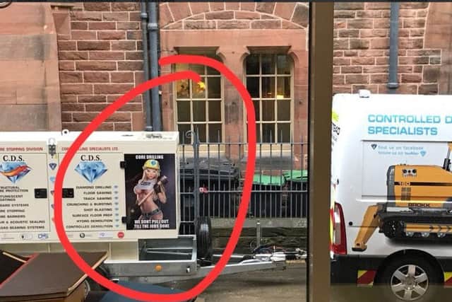 The advert caused outrage on Twitter.