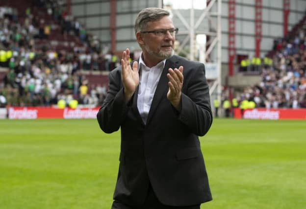 Hearts manager Craig Levein. Picture: SNS/Ross Parker