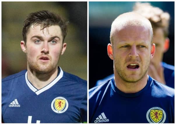 John Souttar (left) and Steven Naismith (right).