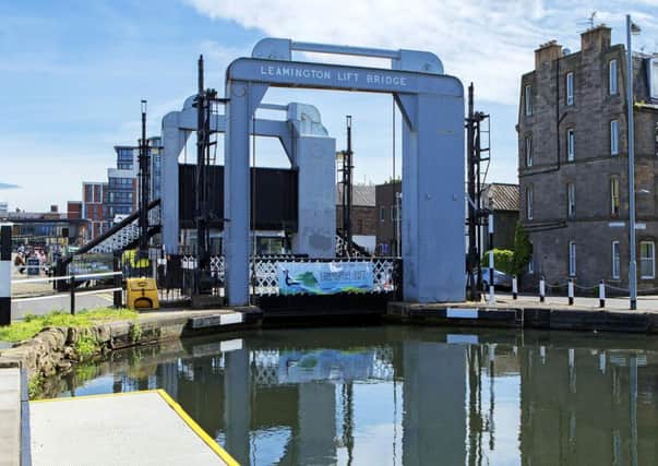 General view of Leamington Lift Bridge on Union Canal. PIcture: Malcolm McCurrach