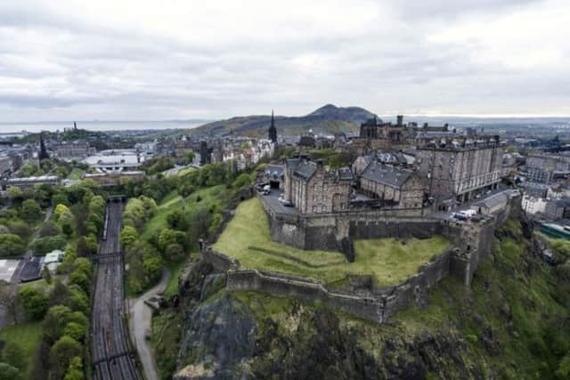 The Met Office is forecasting heavy rain in Edinburgh for later on today. Picture: Shutterstock
