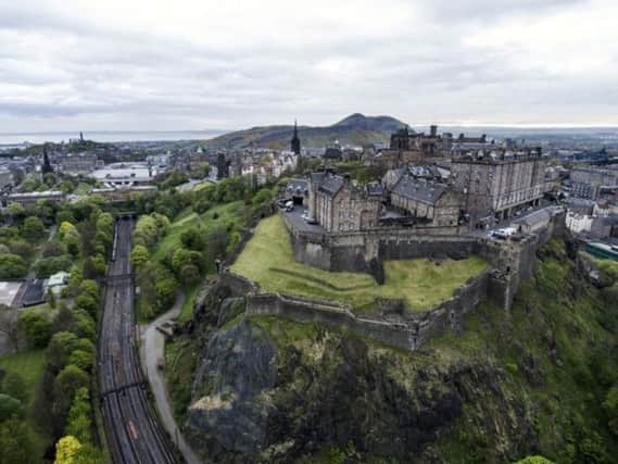 The Met Office is forecasting heavy rain in Edinburgh for later on today. Picture: Shutterstock