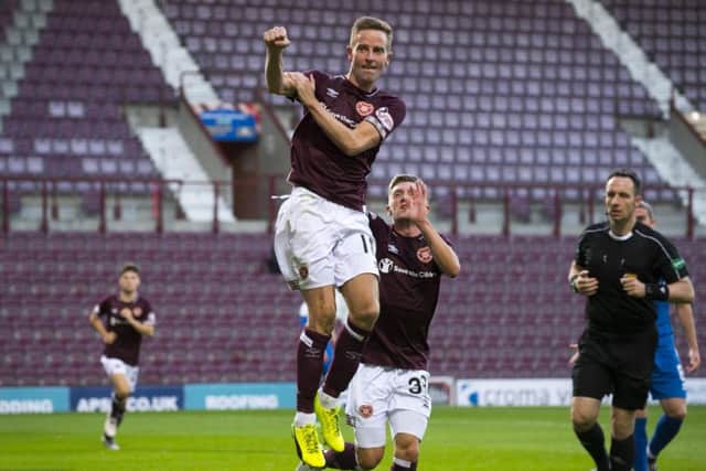 Steven MacLean has been a shrewd signing for Hearts. Picture: SNS/Bill Murray