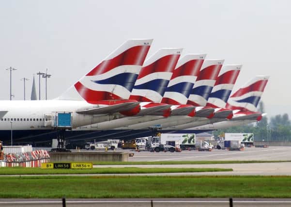 British Airways is 'investigating' the incident