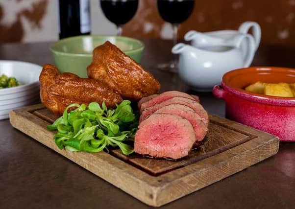 The award-winning Sunday roast at Kyloe. Picture: Contributed