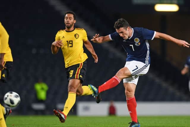 McGinn believes Scotland will be better against Albania