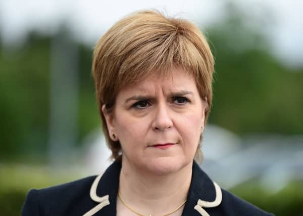 First Minister Nicola Sturgeon. Picture: John Devlin