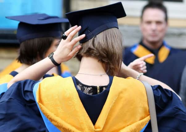 Today's freshers will be tomorrow's graduates. Picture: PA