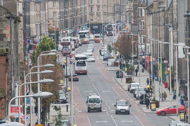 A pedestrian has been involved in a road traffic accident on Leith Walk. Picture: JP