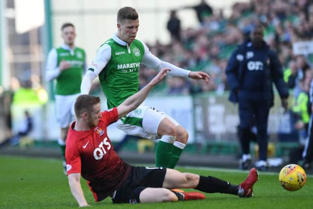 Hibs and Kilmarnock shared eight goals the last time the two sides met at Easter Road. Picture: SNS Group