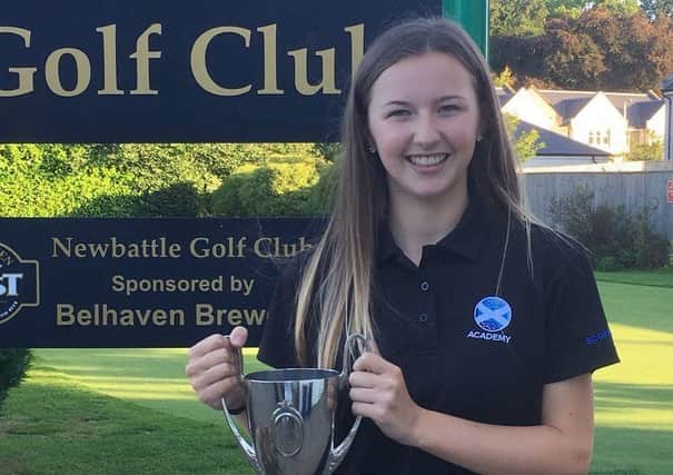 Carys Irvine is in the Midlothian team for the Scottish Womens County Finals