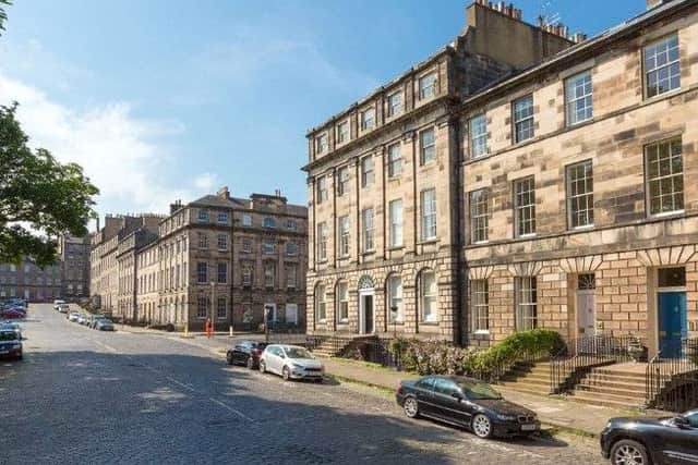 Drummond House, Drummond Place, Edinburgh currently for sale on Savills website for offers over Â£1,500,000