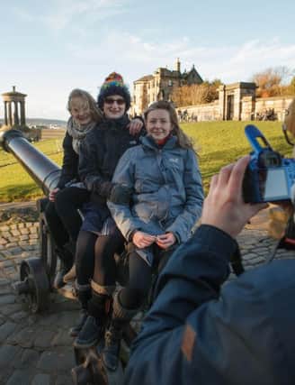 Edinburgh is a magnet for tourists. Picture: Toby Williams