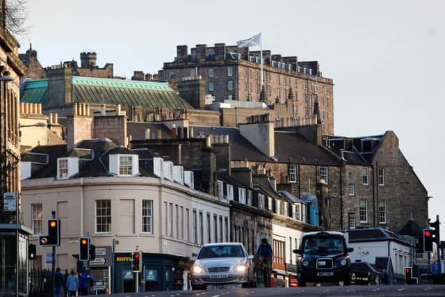 Edinburgh castle . Picture: TSPL