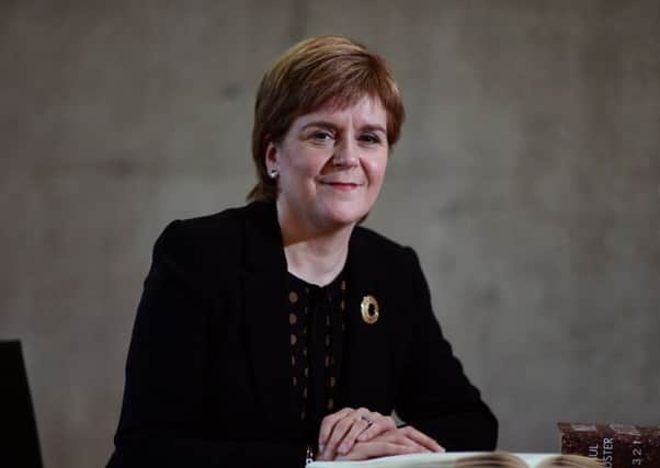 Nicola Sturgeon opened up about her experience of childhood bullying at a special FMQs for Scotland's Year of Young People. Picture: John Devlin