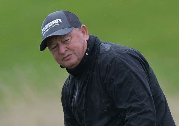 Ian Woosnam was satisfied with his round