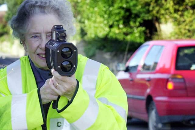 Volunteers will be given speed guns to help with enforcement. Picture: PA