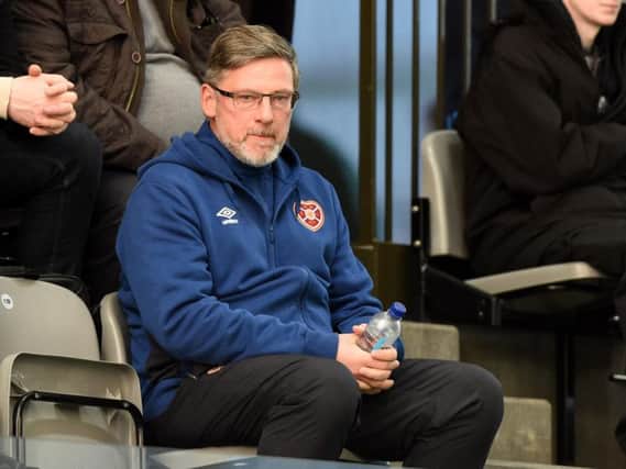 Craig Levein will be in the stands at Fir Park.