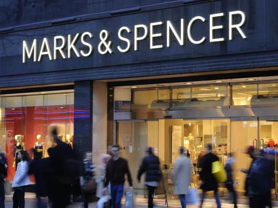 Marks and Spencer is handing out golden tickets to the first 100 shoppers at eight of its Edinburgh stores. Picture: Charlotte Ball/PA wire