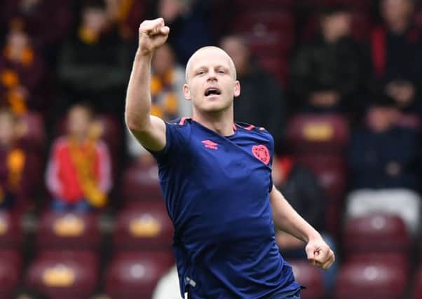 Steven Naismith is in fine form for Hearts. Pic: SNS