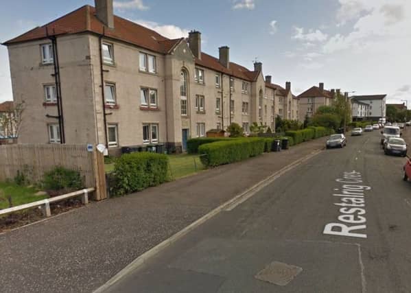 Specialist officers carried out a raid at a property on Restalrig Crescent. Picture: Google Street View