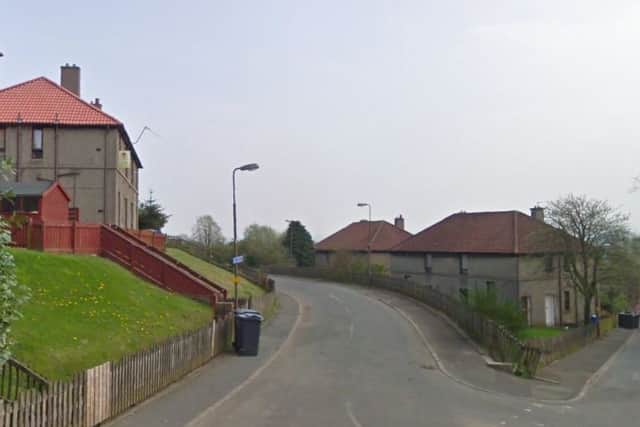 The incident occured on Monday in Haig Crescent, Bathgate. Picture: Google Street View