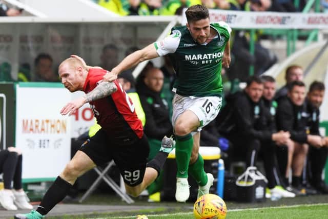 Lewis Stevenson has seen off all-comers for the left-back spot over the past four years