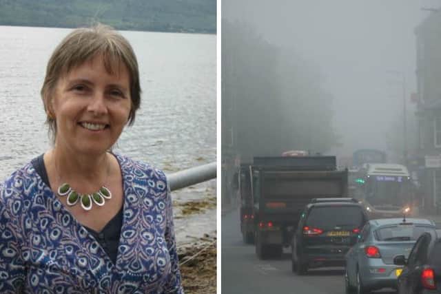 Edinburgh resident Anne Hay is supporting the need for a Low Emission Zone. Picture: TSPL