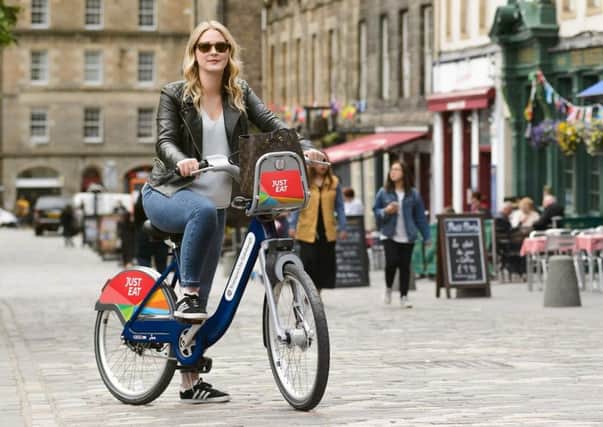 The new bikes are fine for the likes of the Grassmarket, but Victoria Street could be a slog
