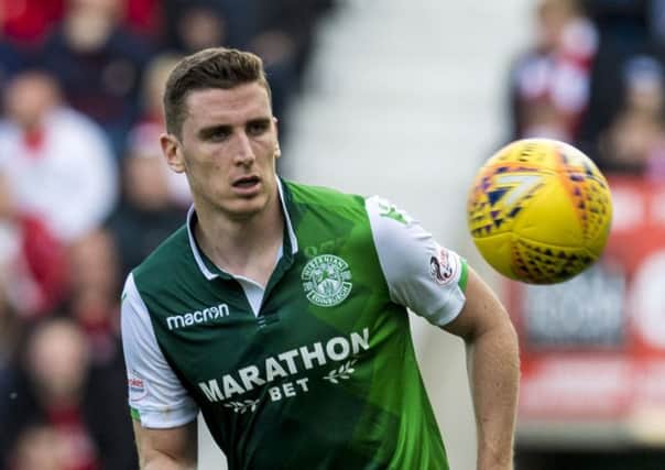 Paul Hanlon missed the win over Kilmarnock with a minor hamstring problem