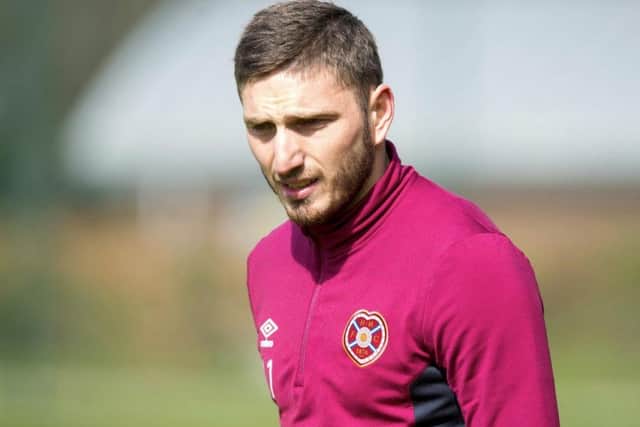 David Milinkovic was a hit during his loan spell at Hearts but has found himself frozen out at Hull City. Picture: SNS Group