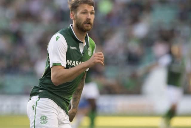 Martin Boyle has been in fine form for Hibs since their return to the top flight and was rewarded with a bumper new contract in January. Picture: SNS Group