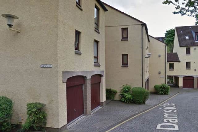 Armed police were seen at Damside in Dean Village. Picture: Google Maps
