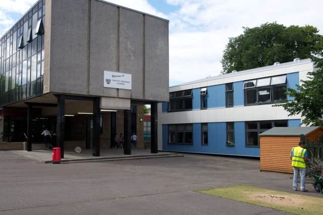 The incident happened at Trinity Primary School. Picture TSPL