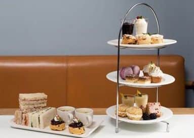 Cafe Portrait offers a great value afternoon tea.