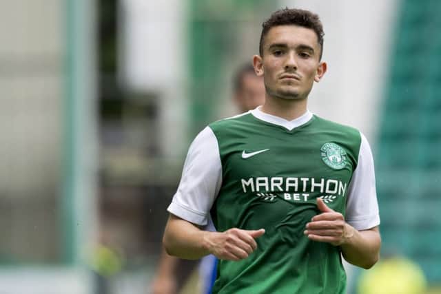 Former Hibs winger Alex Harris has joined National League North side York City. Picture: SNS Group