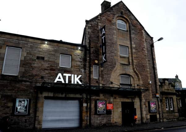 The incident happened shortly after closing time at ATIK in West Tollcross. Picture: TSPL