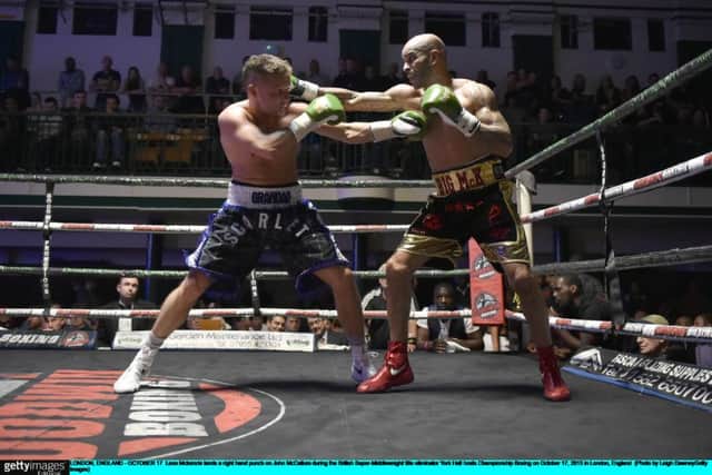 John McCallum and Leon McKenzie fought back in 2015. Pic: Getty
