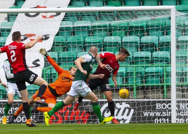 David Gray has scored four goals so far this season, his latest in the 3-2 victory over Kilmarnock last week