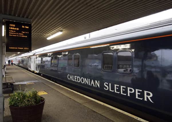 Passengers on the Caledonian Sleeper have been at a standstill for hours. Picture: Contributed