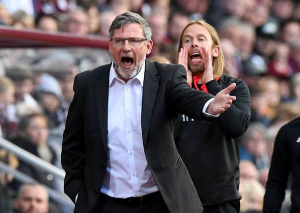 Craig Levein's side failed to make it six wins on the bounce in the Scottish Premiership but remain unbeaten. Picture: SNS Group