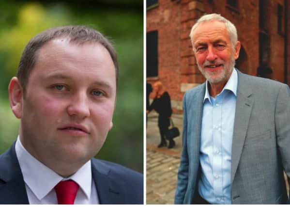 Ian Murray MP (left) criticised the Labour leader. Pictures: TSPL