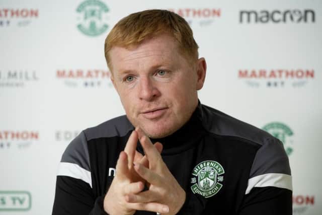 Neil Lennon doesn't believe his side have the experience to mount a title challenge. Picture: SNS Group