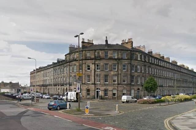 The incident happened at the junction of Bellevue Crescent and East Claremont Street in the Bonnington area.