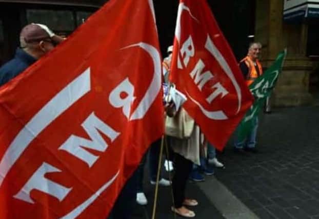 RMT members are angry they are paid less than drivers for working rest days. Picture: SWNS
