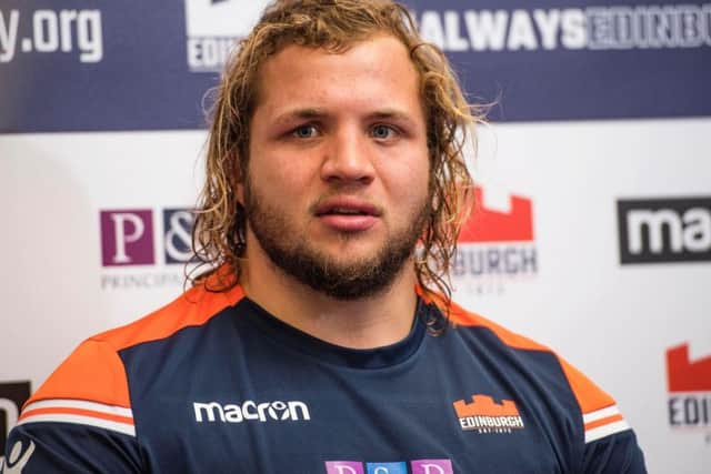 Pierre Schoeman will miss Edinburgh's first two Heineken Champions Cup matches.