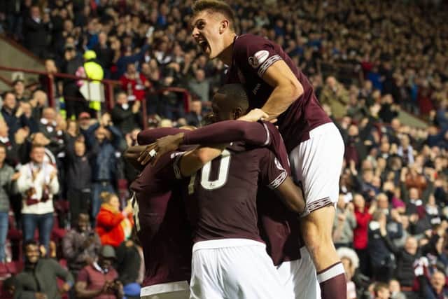 Hearts will look to get back to winning ways in the league against St Johnstone. Picture: SNS/Alan Harvey